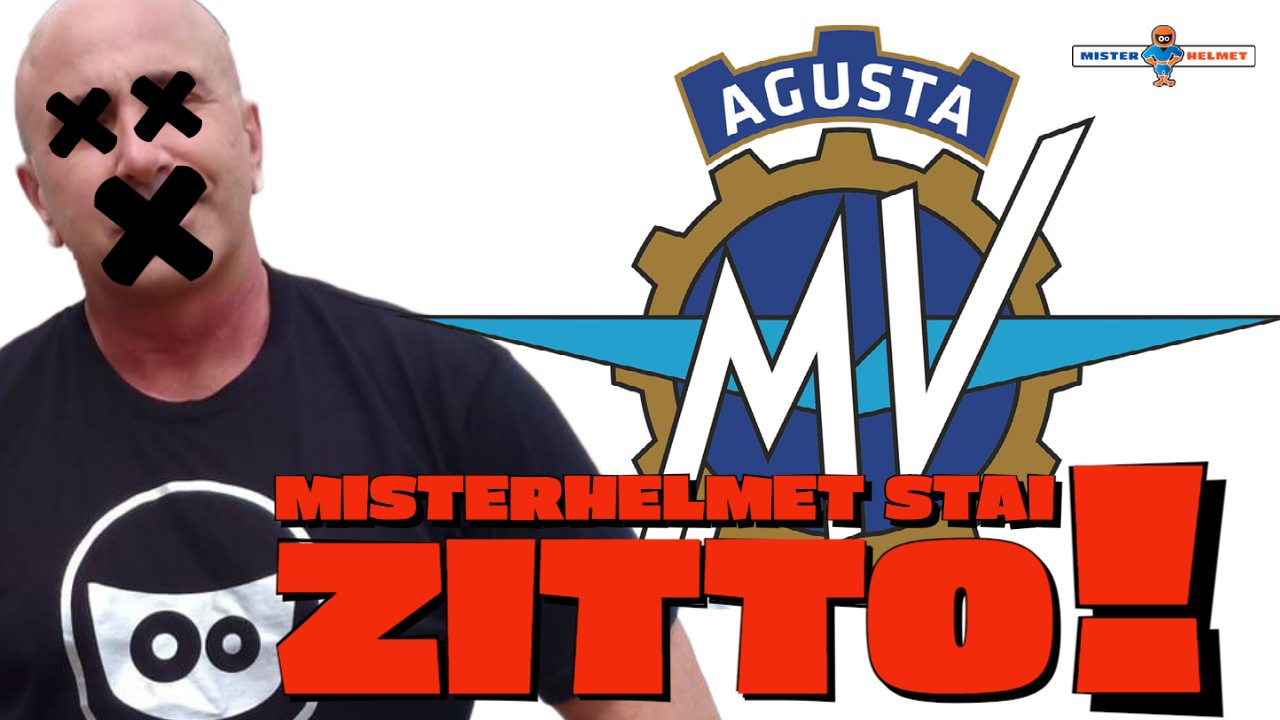 MV Agusta vuole TAPPARE LA BOCCA a MISTERHELMET!
