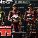 MotoGP, Brno: Marquez, gara lunga e podio. Bagnaia ok. Bezzecchi impazzisce e mena un marshall!